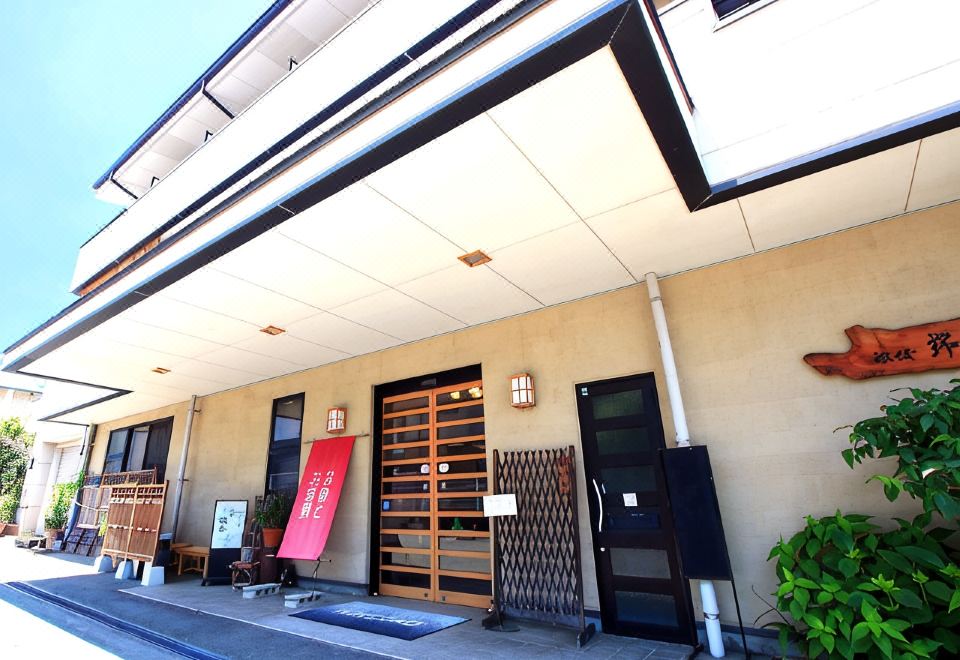 Ryokan entrance.