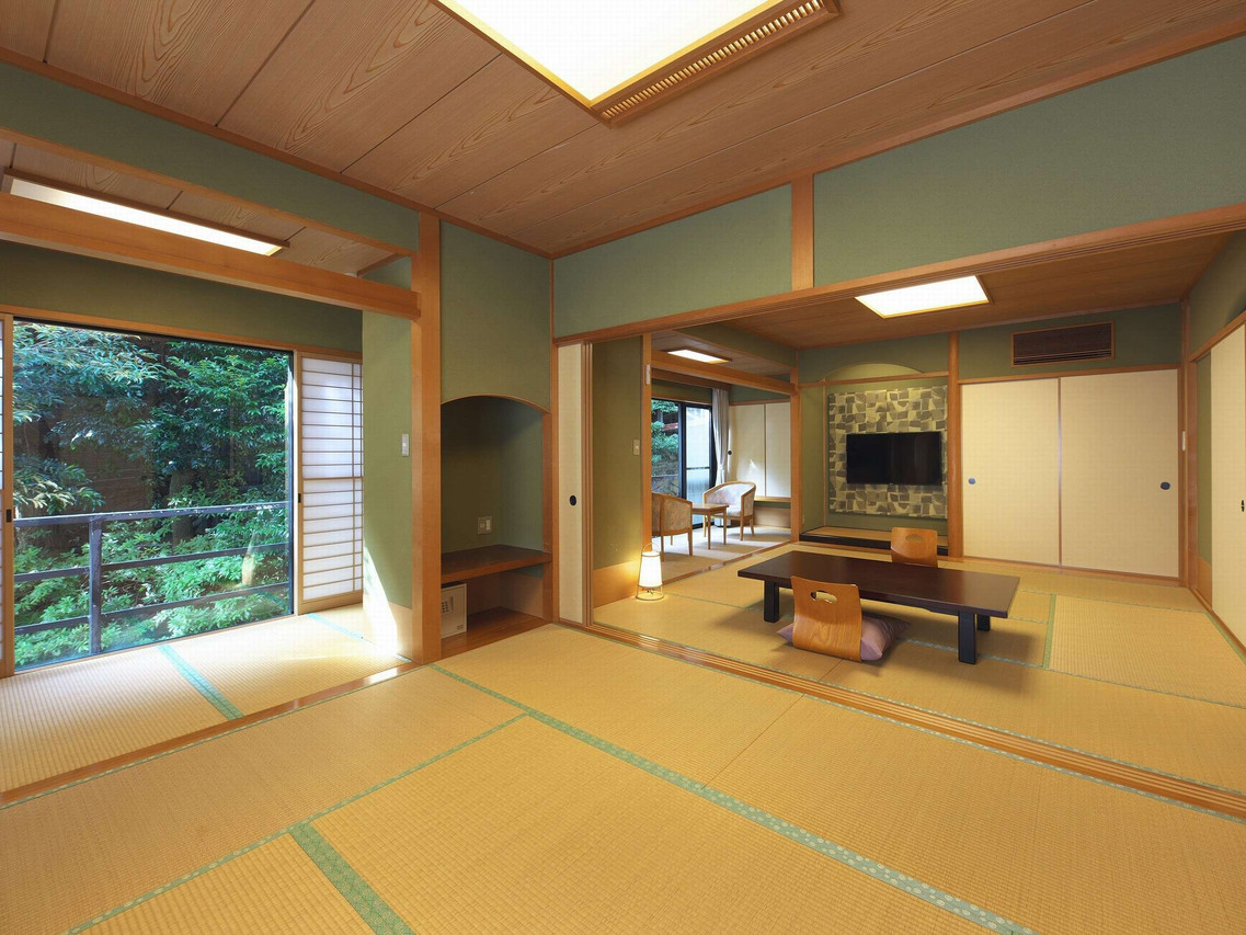 Japanese room with a low table.