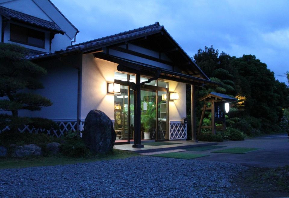 Property entrance with a covered doorway.