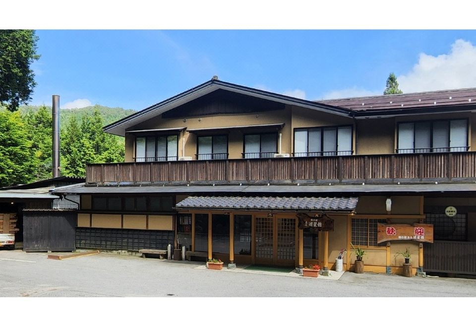 Ryokan exterior.