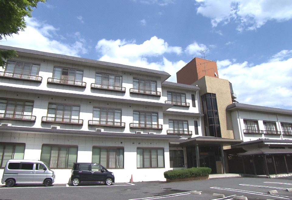Ryokan exterior.